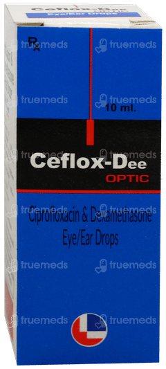 Ceflox Dee Optic Eye/Ear Drops 10Ml